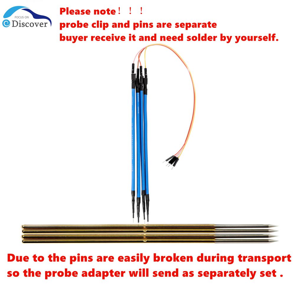 Electronics Repair Book - 4pcs/Set LED BDM Frame Probe Pens