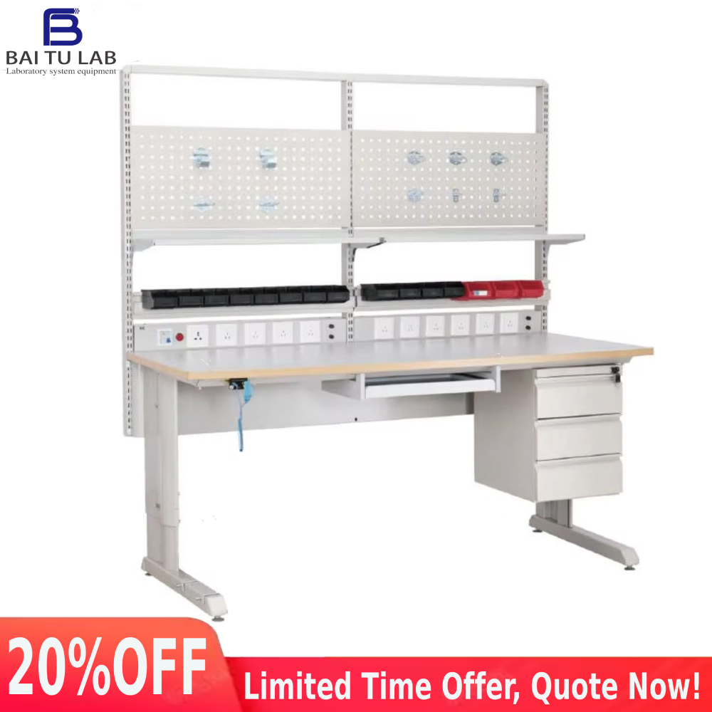 Electronics Repair Bench - Anti-Static Surface Cold-rolled Steel Frame ESD