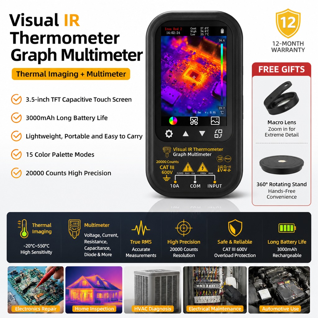BSIDE SH6 Thermal Imager Digit - Electronics Repair Engineer recensie en prijs