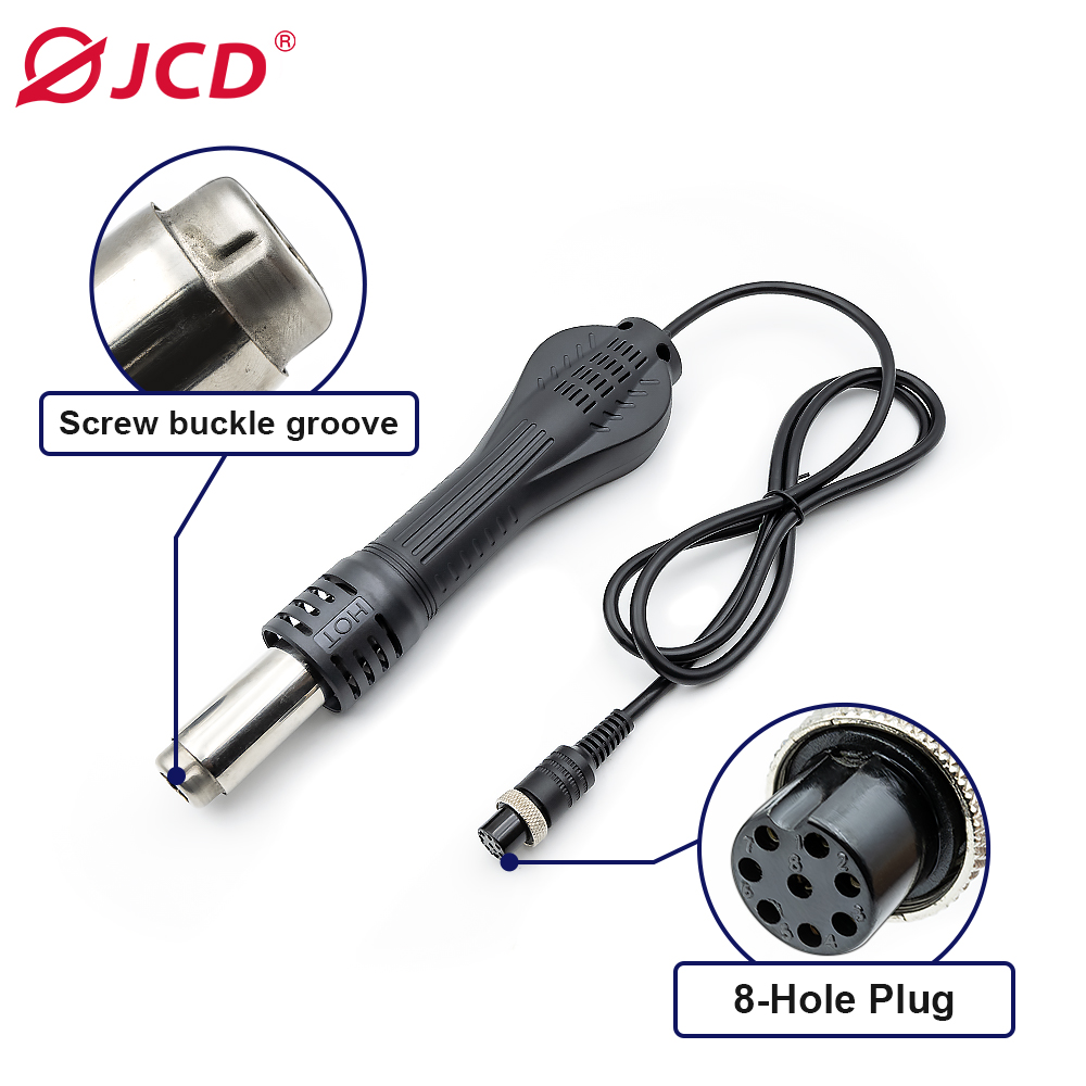 JCD 8-Hole Hot Air Gun Handle  - Hot Air Station 858 recensie en prijs