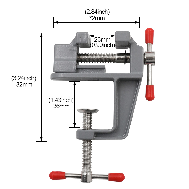 Mini Bench Vise Table Clamp Sc - Electronics Repair Bench recensie en prijs