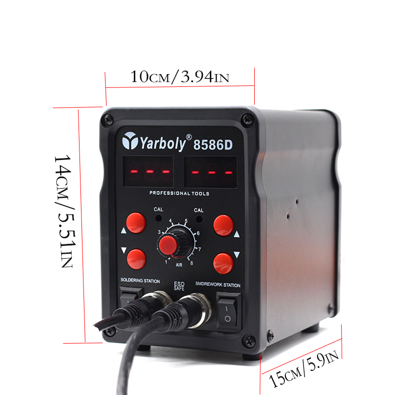 BGA Rework Solder Station Sold - Hot Air Station 858 recensie en prijs