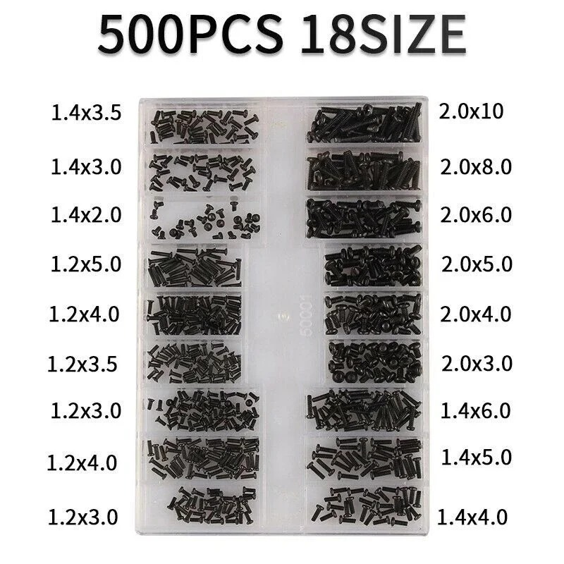 500PCS Laptop Notebook Screws  - Electronics Repair Book recensie en prijs