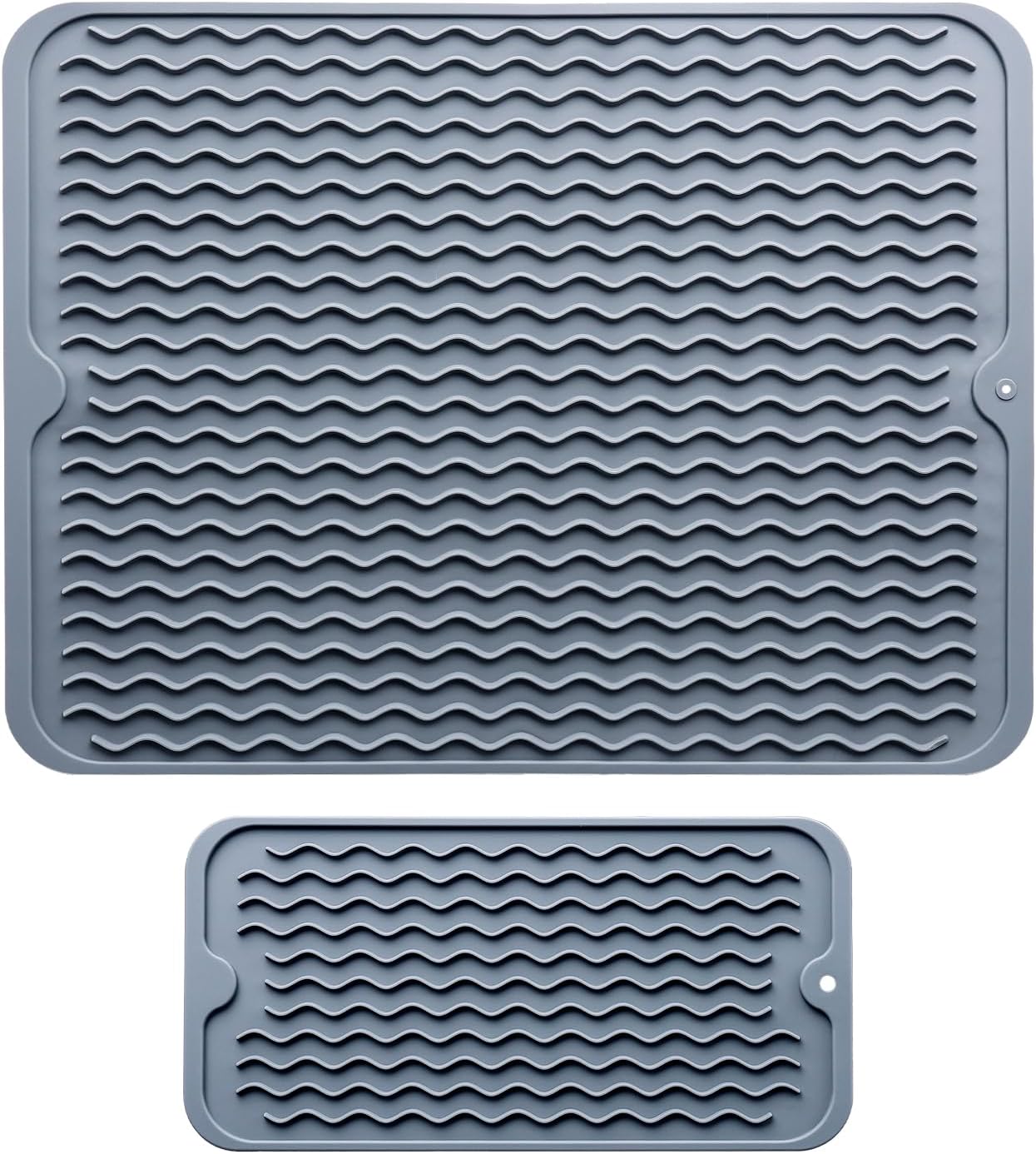 Silicone Dish Drying Mat 2 Pac - Heat Mat Silicone recensie en prijs
