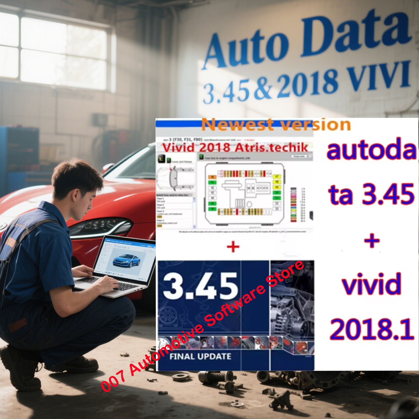 2025 latest 3.45AutoData Car S - Electronics Repair Book recensie en prijs