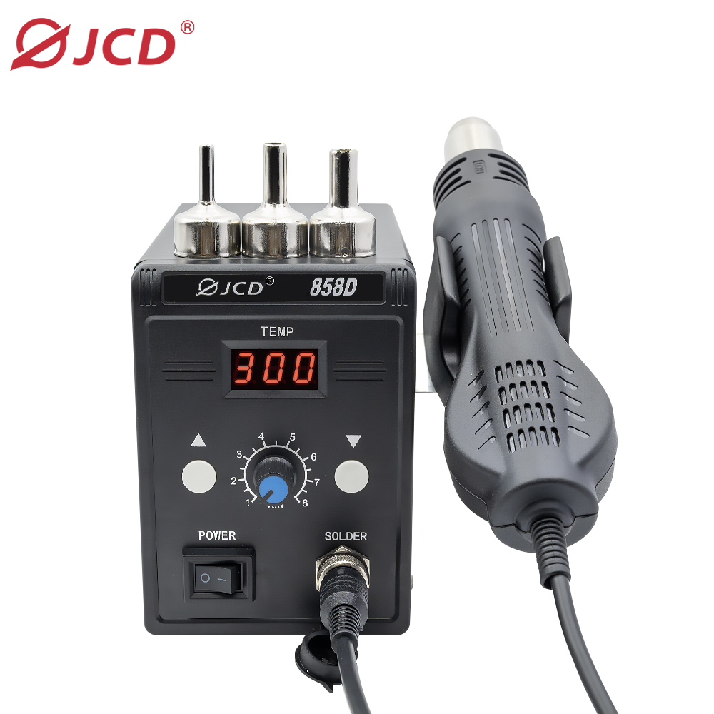 JCD Hot Air Gun 858D 700W BGA  - Hot Air Station 858 recensie en prijs